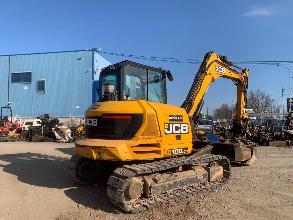 2017 JCB 100C-1 Mini Excavator