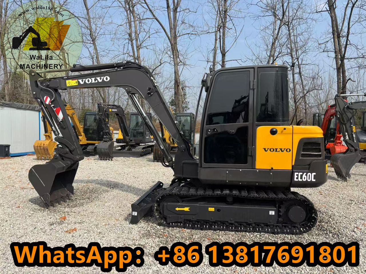 2023 Volvo EC60 Mini Excavator