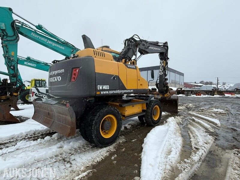 2014 Volvo EW140D Wheel Excavator