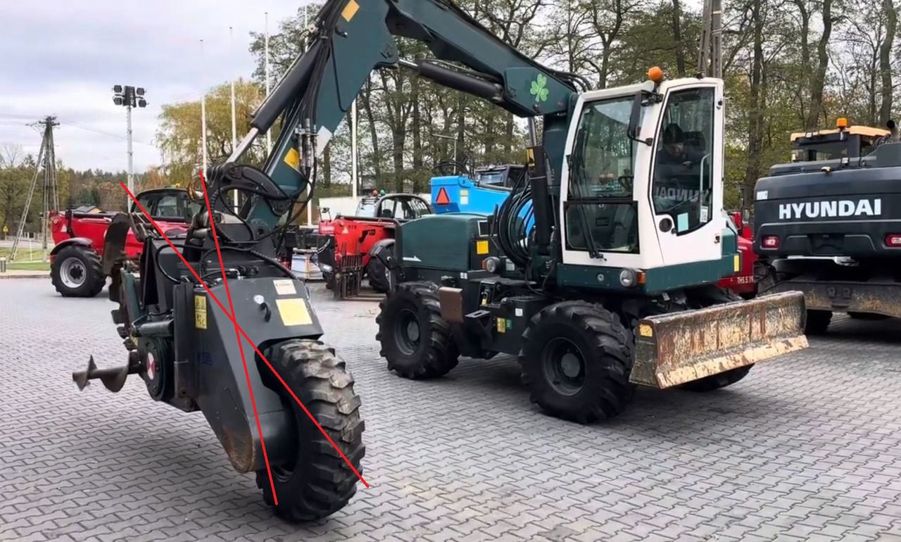 2015 Gallmac TG12 Wheel Excavator