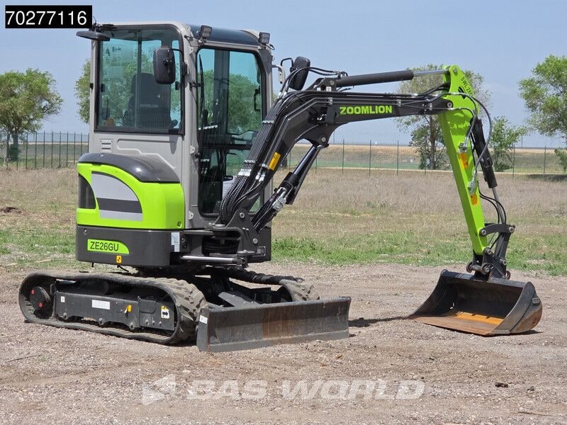 2024 Zoomlion ZE26GU Mini Excavator