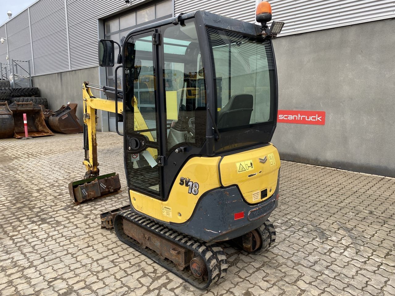 2017 Yanmar SV18 Mini Excavator