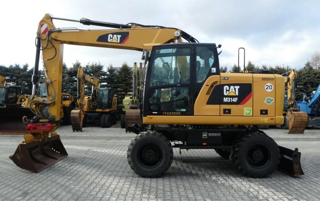 2019 Caterpillar M314F Wheel Excavator