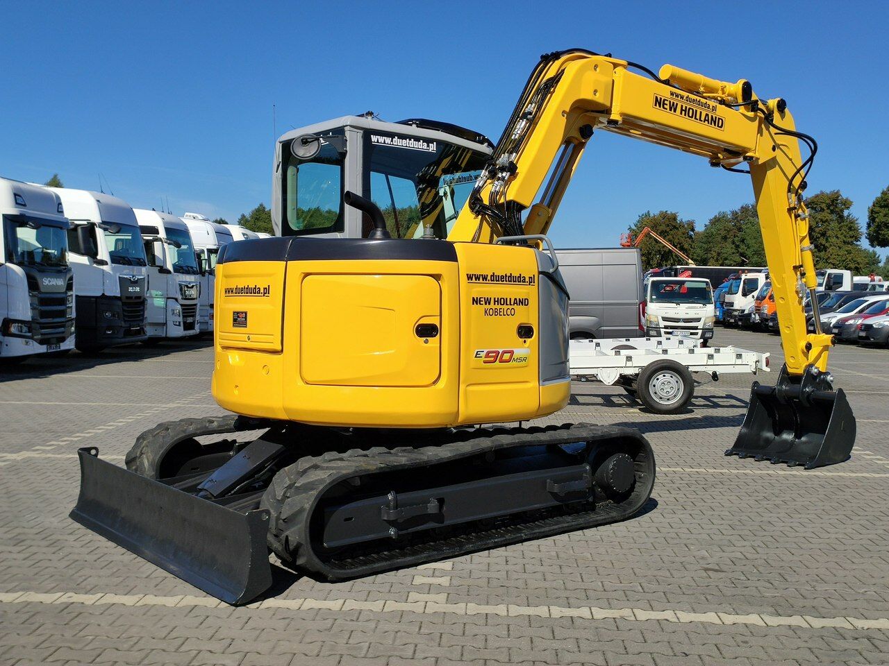2012 New Holland E90B SR Mini Excavator