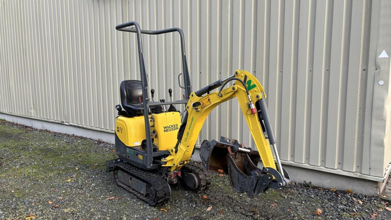 2021 Wacker Neuson 803 Mini Excavator