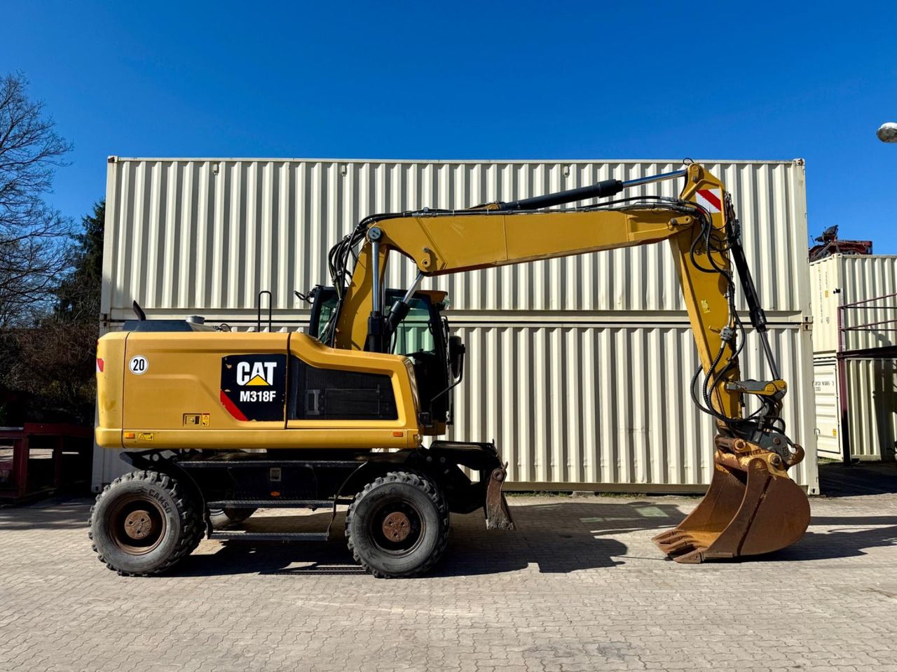 2016 Caterpillar M318F Wheel Excavator