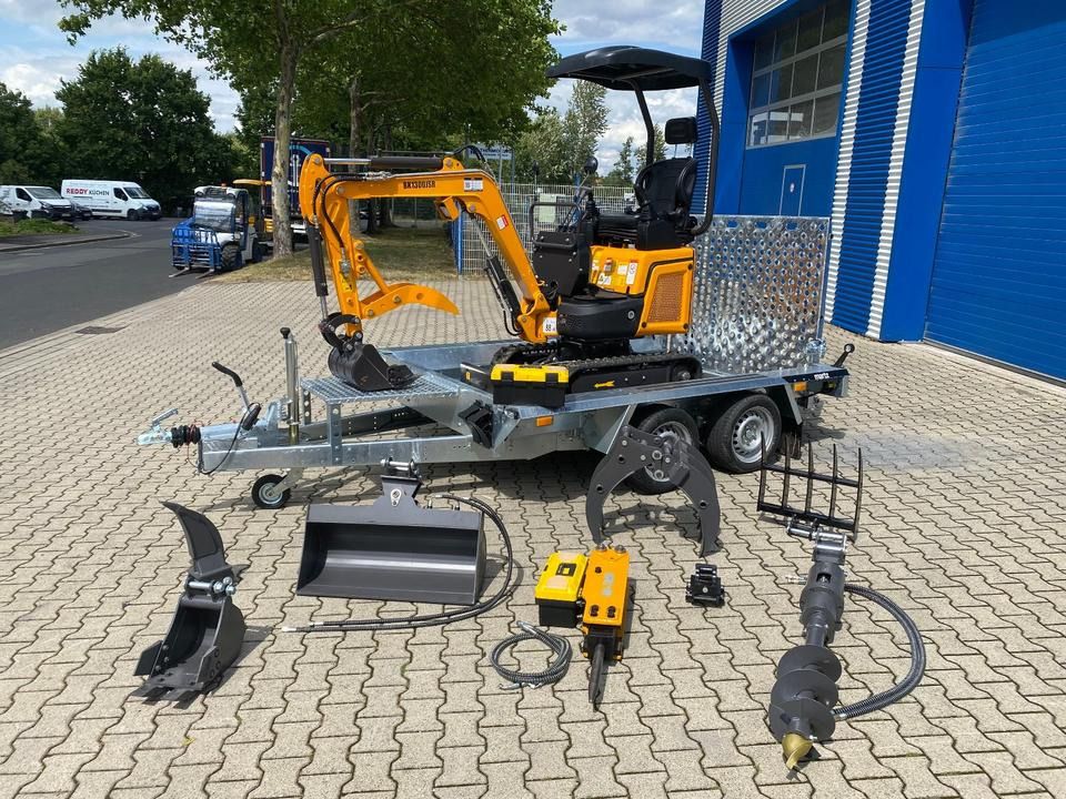 Berger Kraus BK1300JSR Mini Excavator