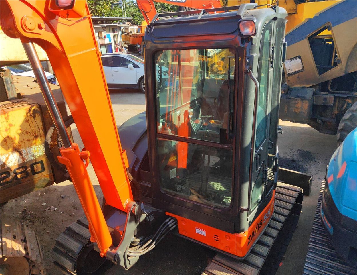 2019 Hitachi ZX55UR Mini Excavator