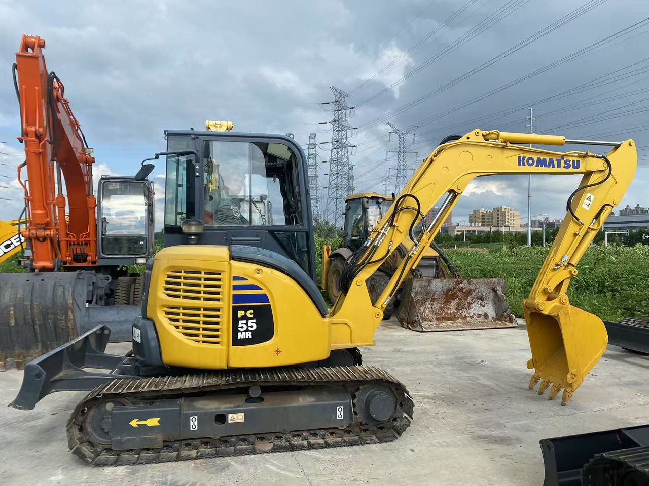 2022 Komatsu PC-55MR Mini Excavator