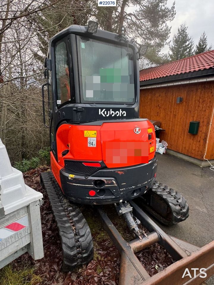 2020 Kubota U36-4 Mini Excavator