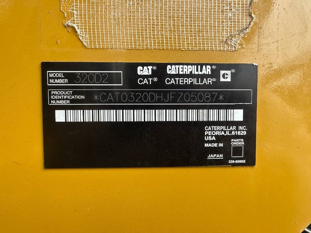 2024 Caterpillar 320D Crawler Excavator