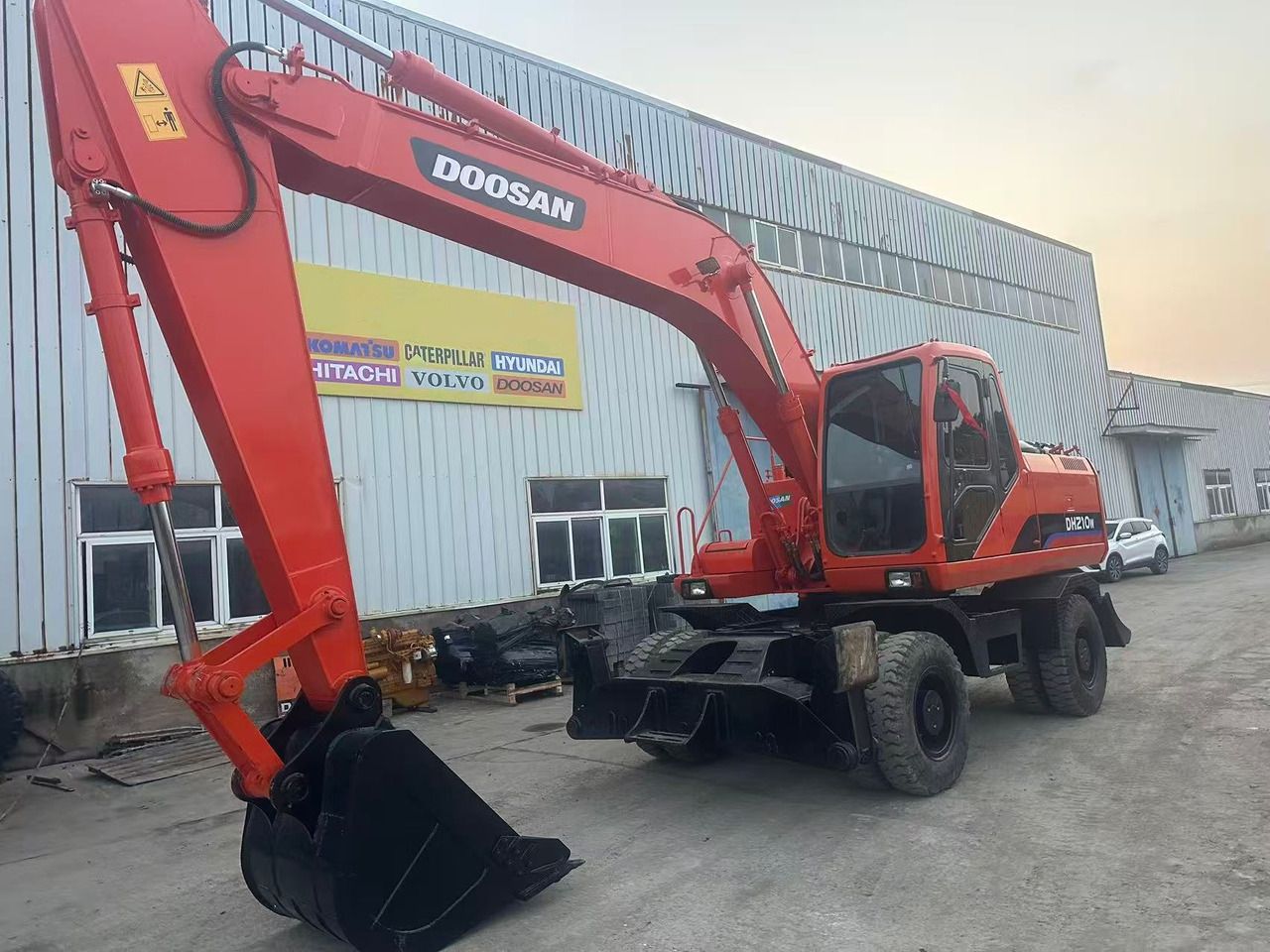 2018 Doosan DH210W Wheel Excavator