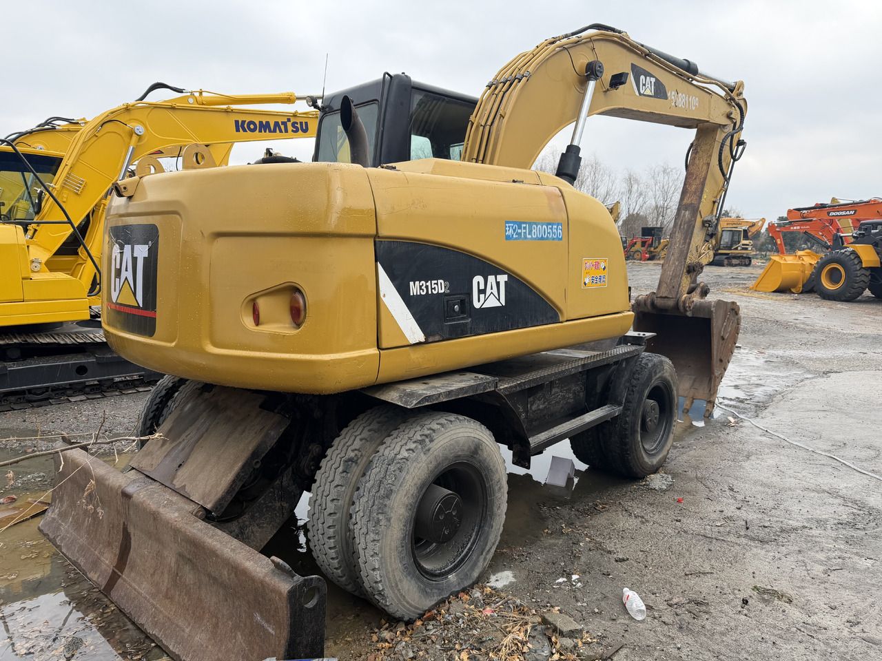 2018 Caterpillar M312D2 Wheel Excavator
