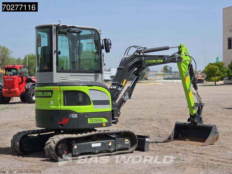 2024 Zoomlion ZE26GU Mini Excavator