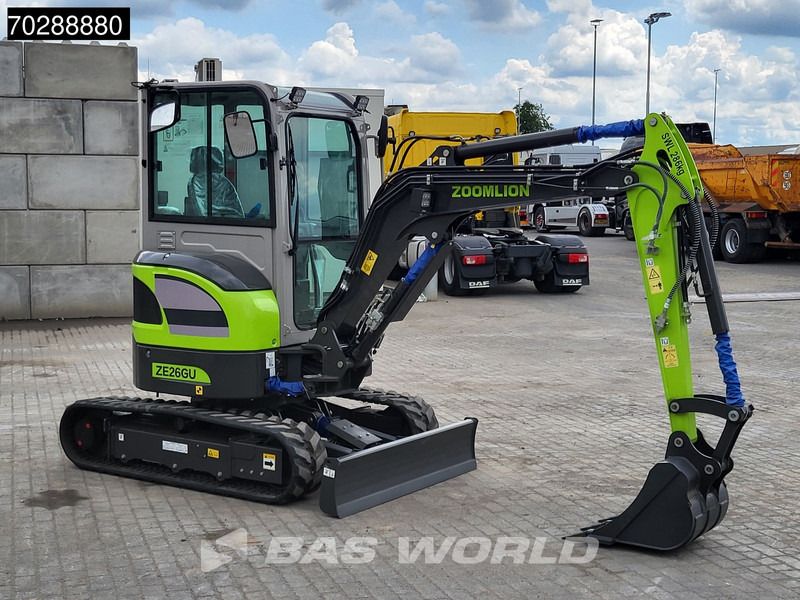 2024 Zoomlion ZE26GU Mini Excavator