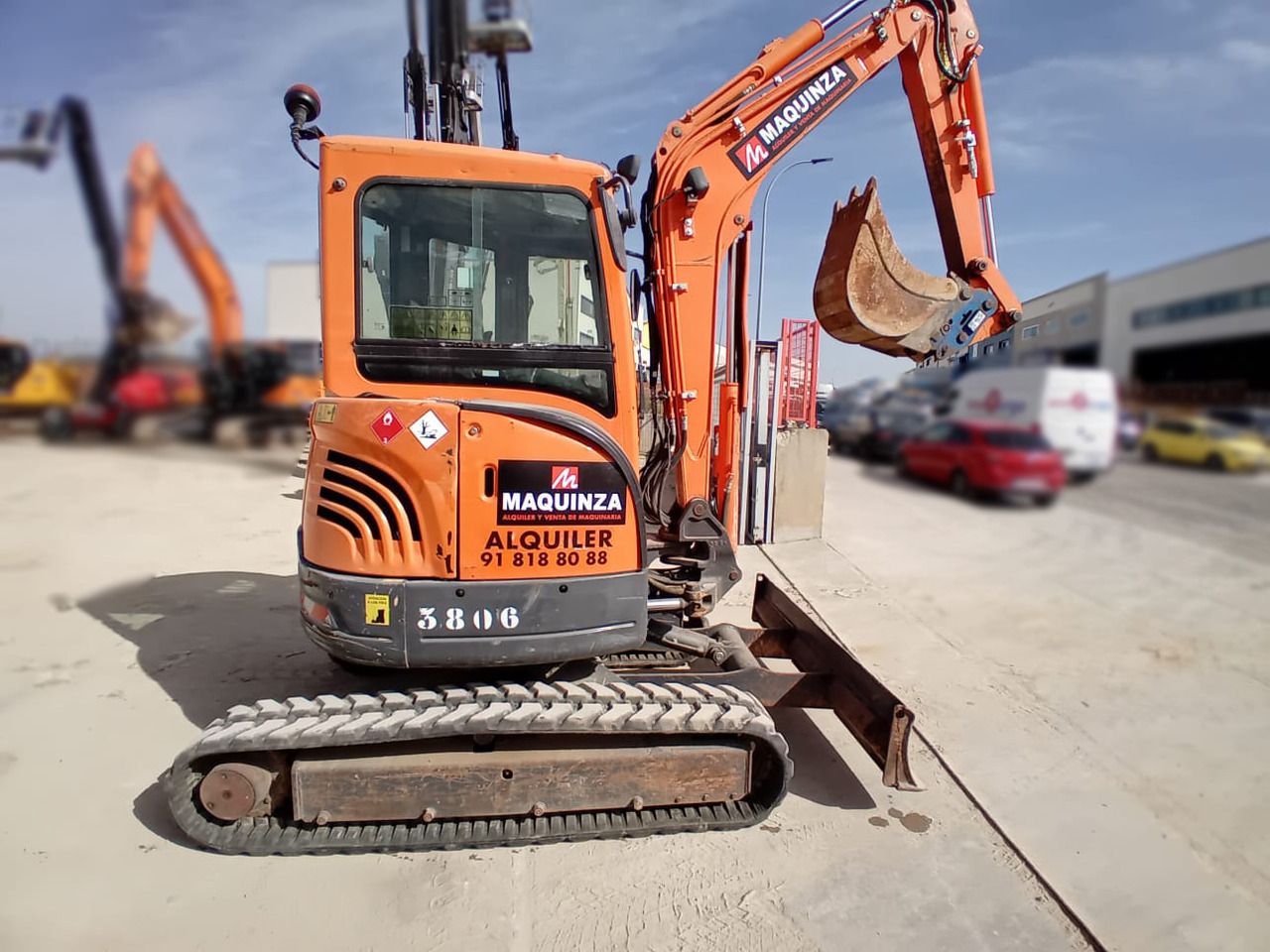 2019 Doosan DX35Z Mini Excavator