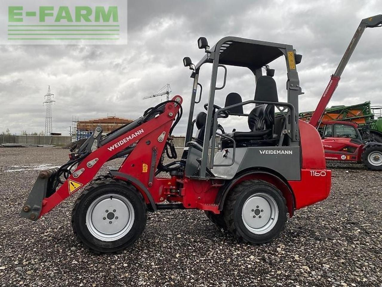 2011 Weidemann 1160 CC30 Mini Excavator