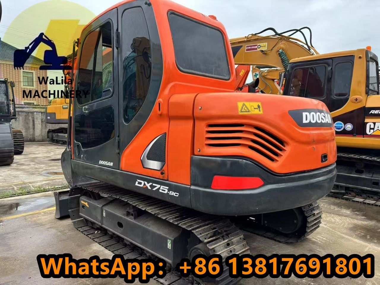 2023 Doosan DX75-9 Mini Excavator