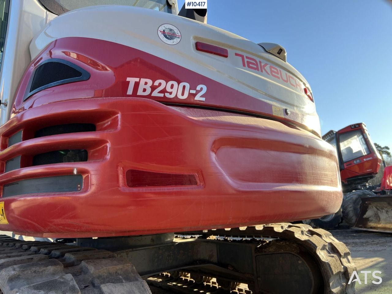 2022 Takeuchi TB290-2 Mini Excavator