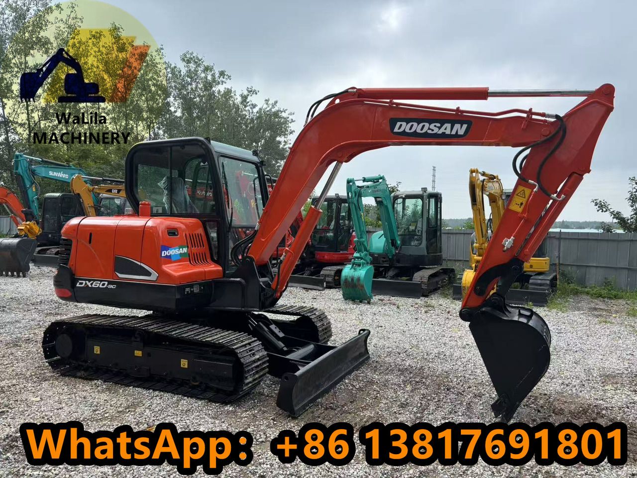 2023 Doosan DX60-9C Mini Excavator
