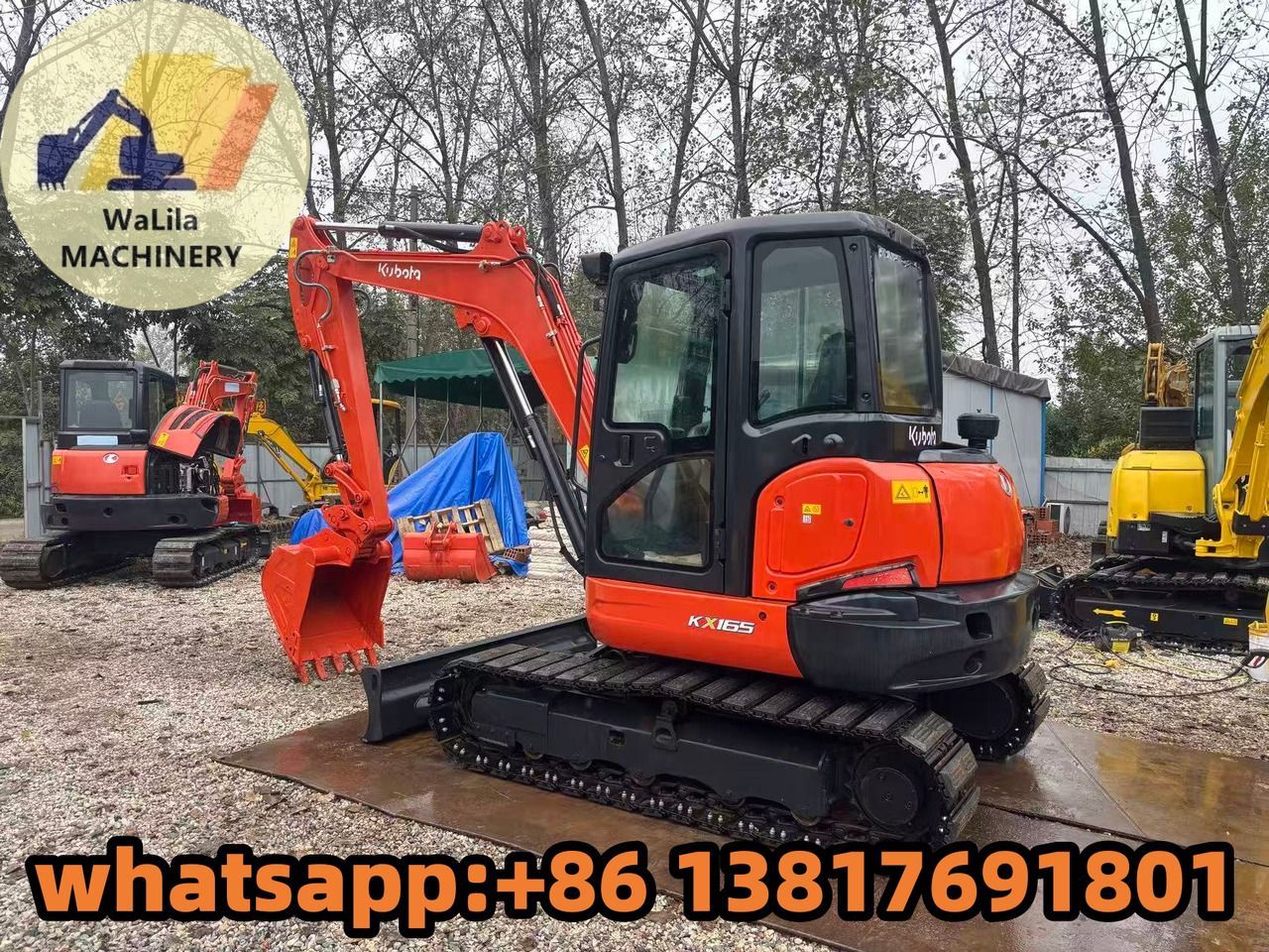 2023 Kubota KX165-5 Mini Excavator