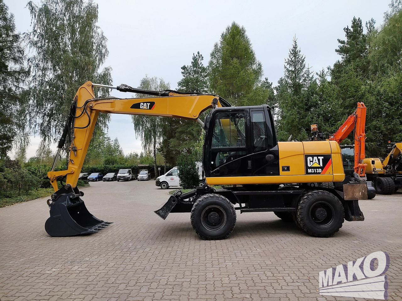 2012 Caterpillar M313D Wheel Excavator