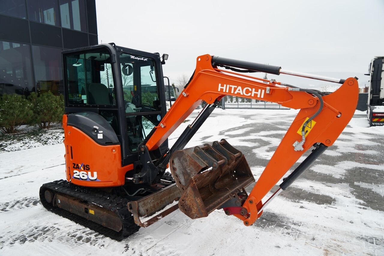 2022 Hitachi ZX26U-6 Mini Excavator