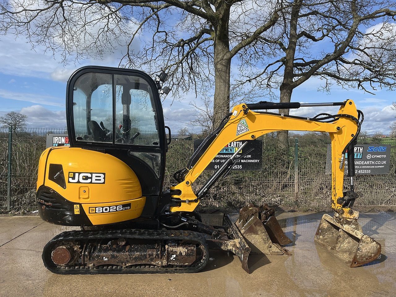 2021 JCB 8026CTS Mini Excavator