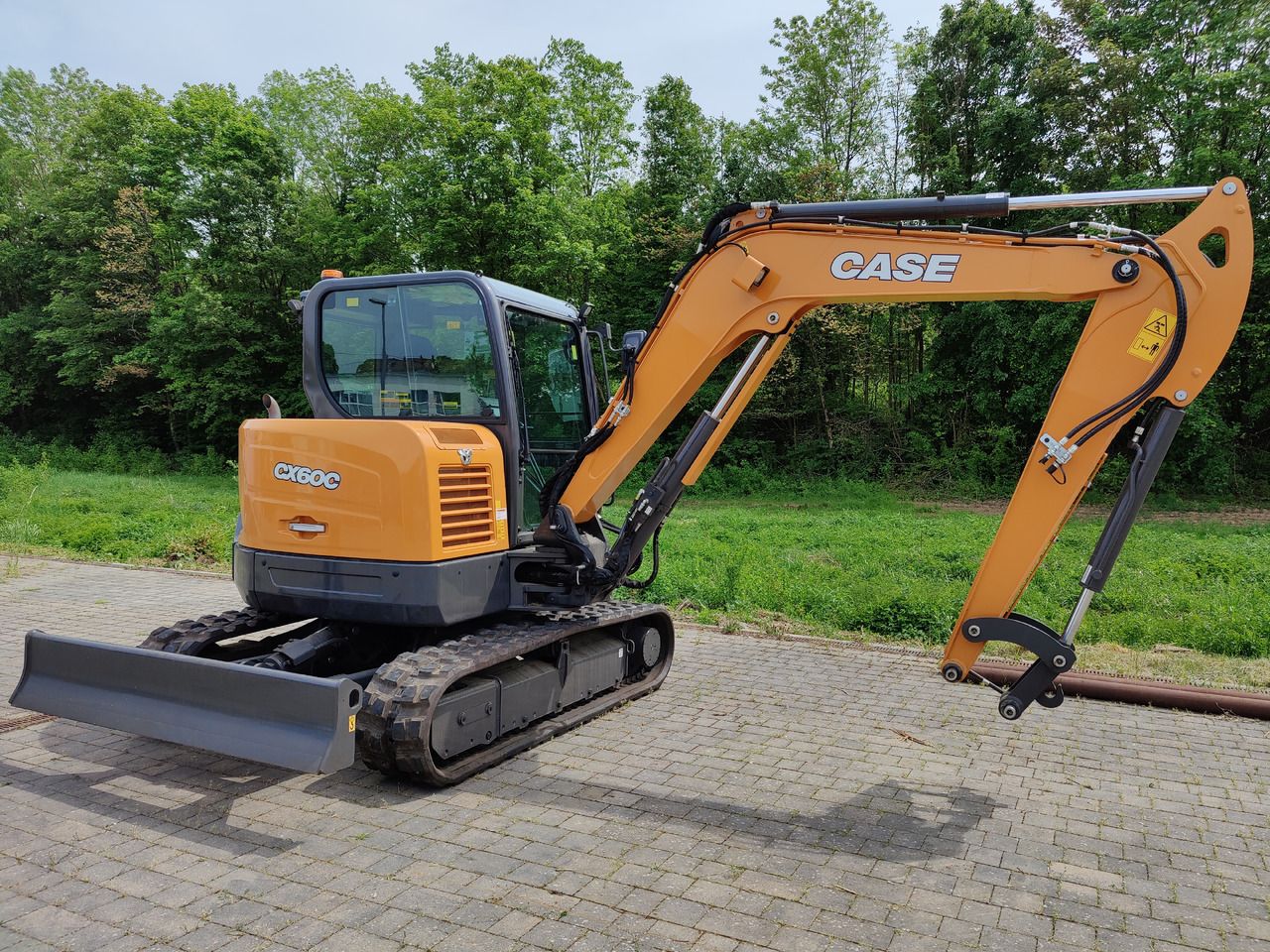 2022 CASE CX60C Mini Excavator