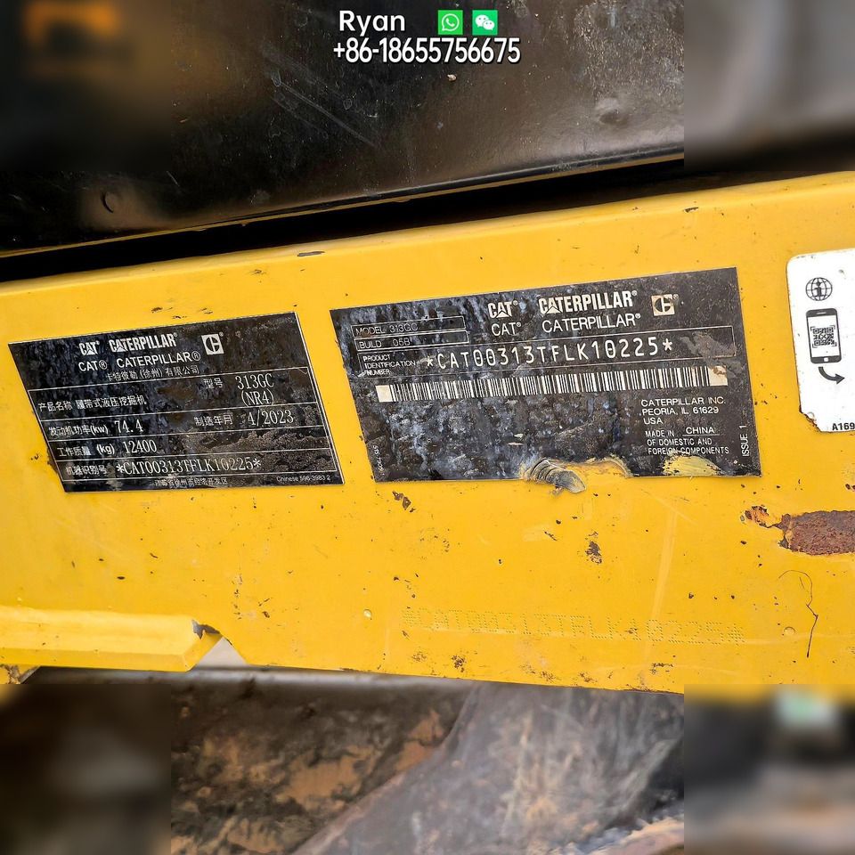 2023 Caterpillar 313GC Crawler Excavator