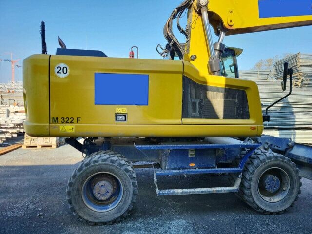 2018 Caterpillar M322F Wheel Excavator
