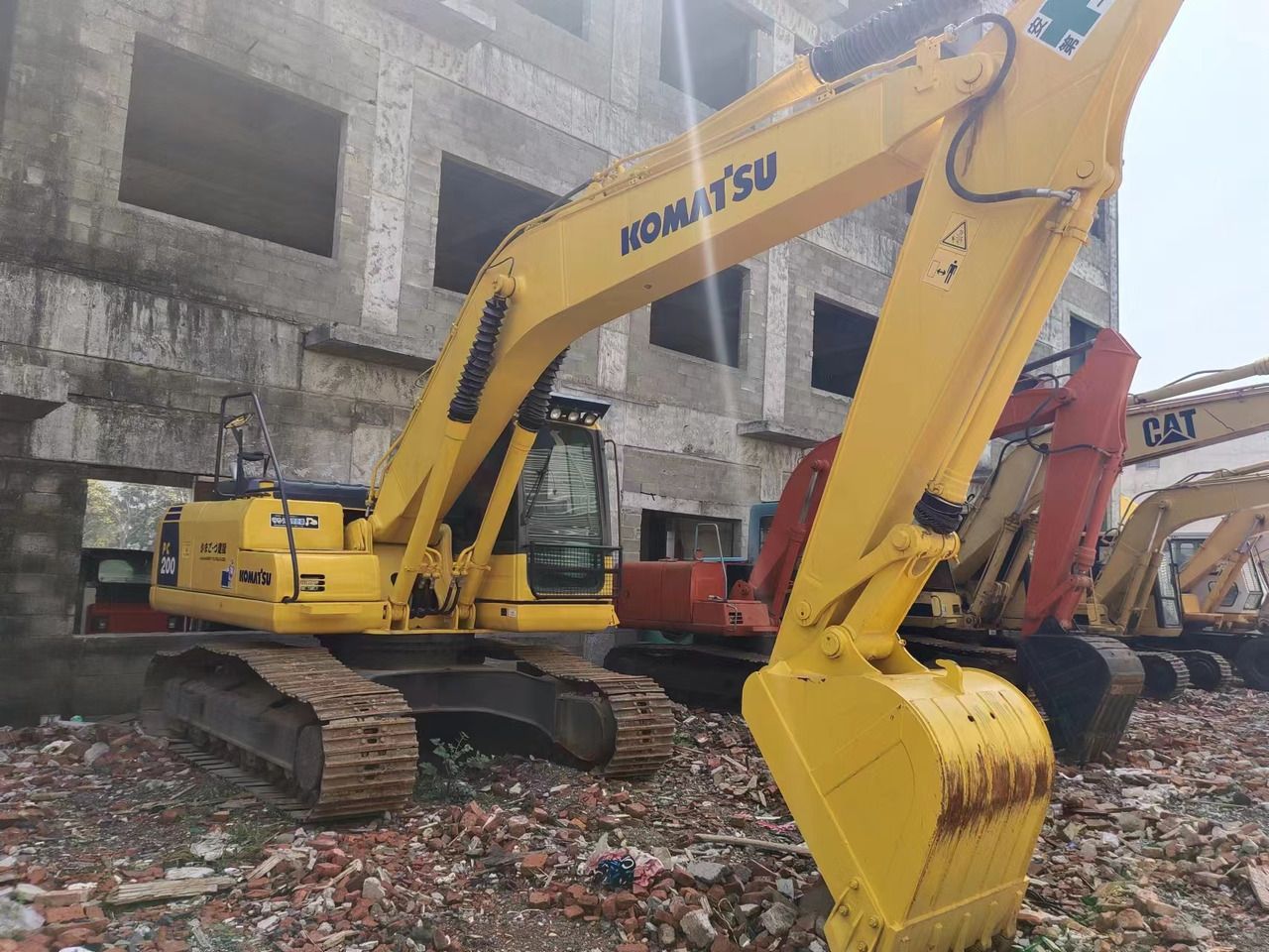 2018 Komatsu PC200-8 Crawler Excavator