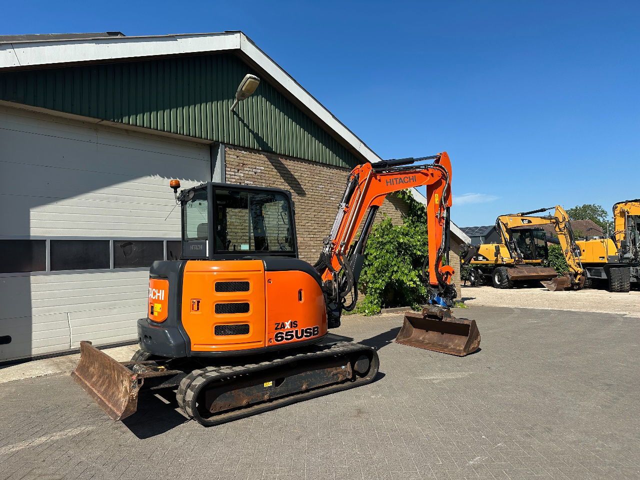 2015 Hitachi ZX65USB-5A Mini Excavator