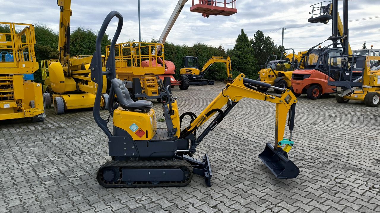 2019 Yanmar SV08– 1A(S) Mini Excavator