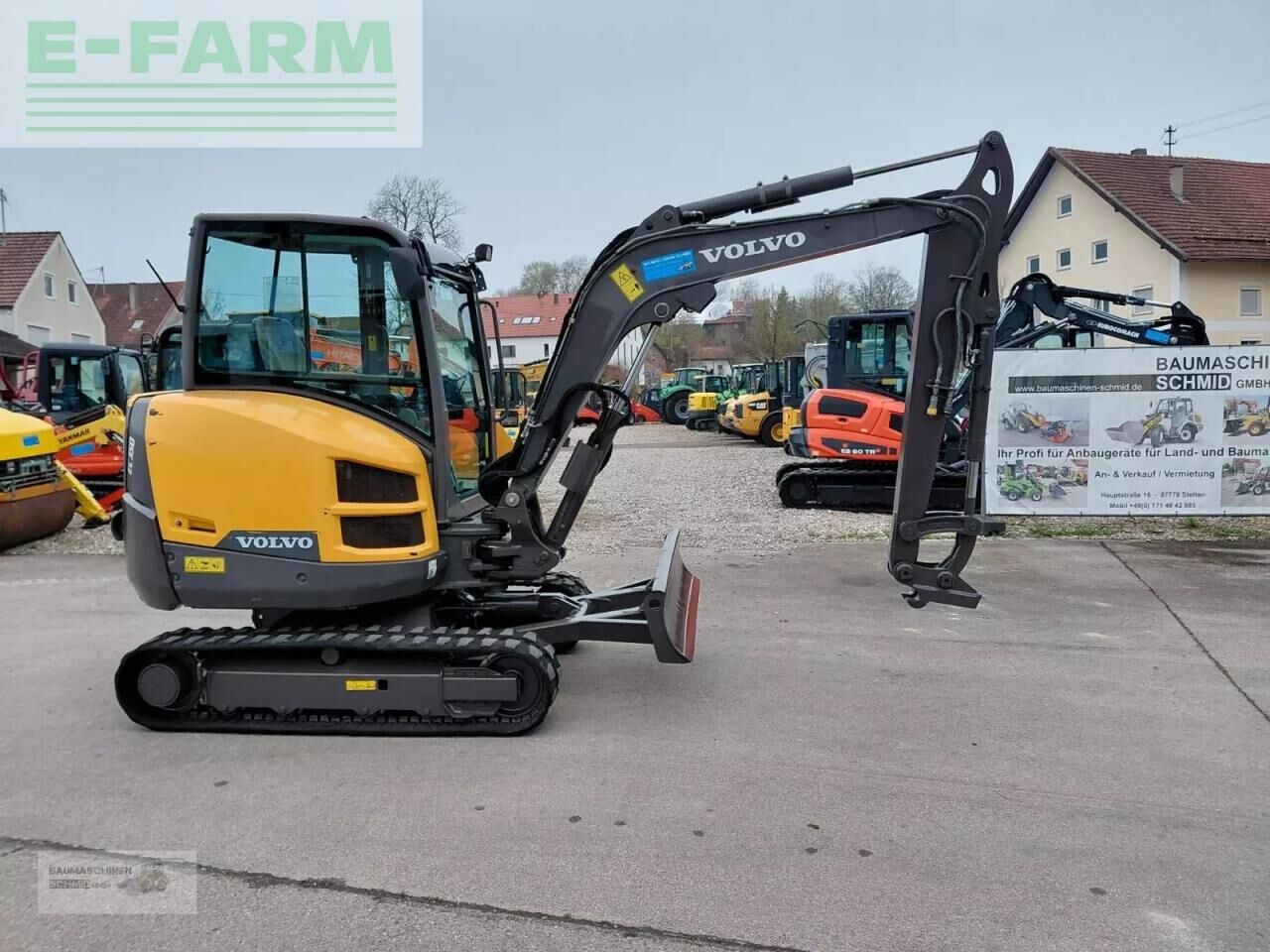 2017 Volvo EC35D Mini Excavator