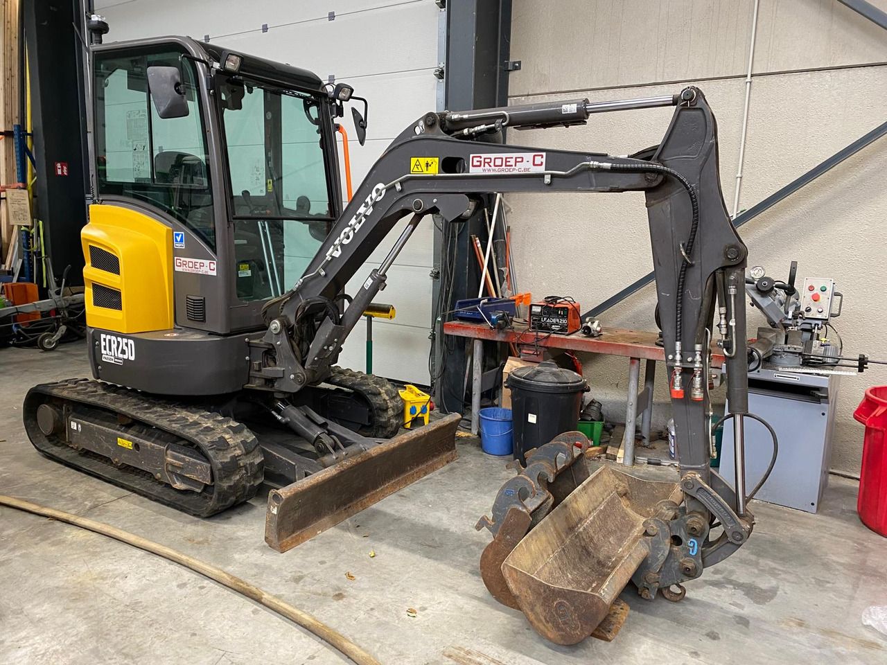 2022 Volvo ECR25D Mini Excavator