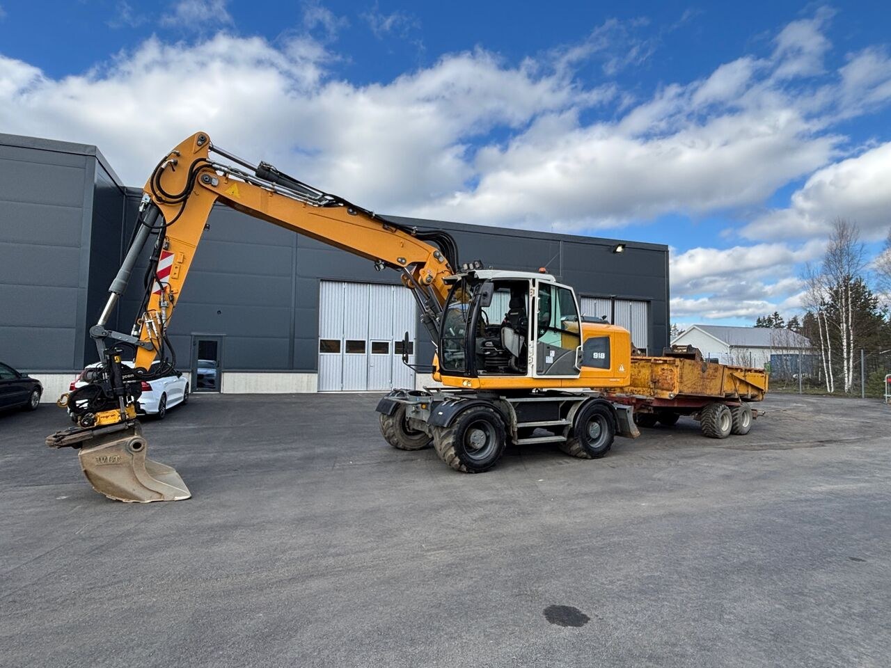 2017 Liebherr A918 LITRONIC Wheel Excavator