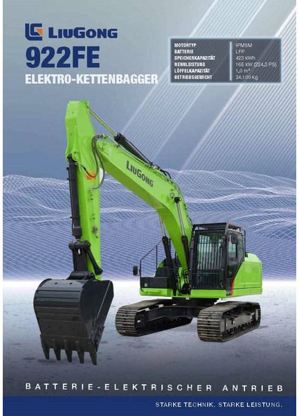 2025 LiuGong 922FE Crawler Excavator