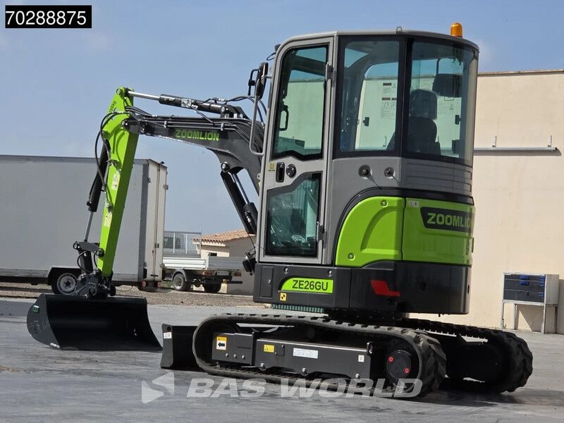 2024 Zoomlion ZE26GU Mini Excavator