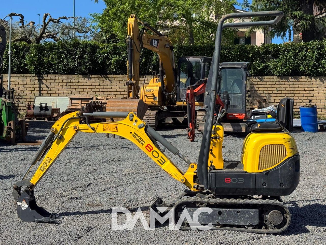 2012 Wacker Neuson 803 Mini Excavator