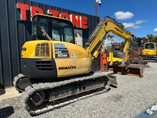 2011 Komatsu PC80MR-3 Crawler Excavator