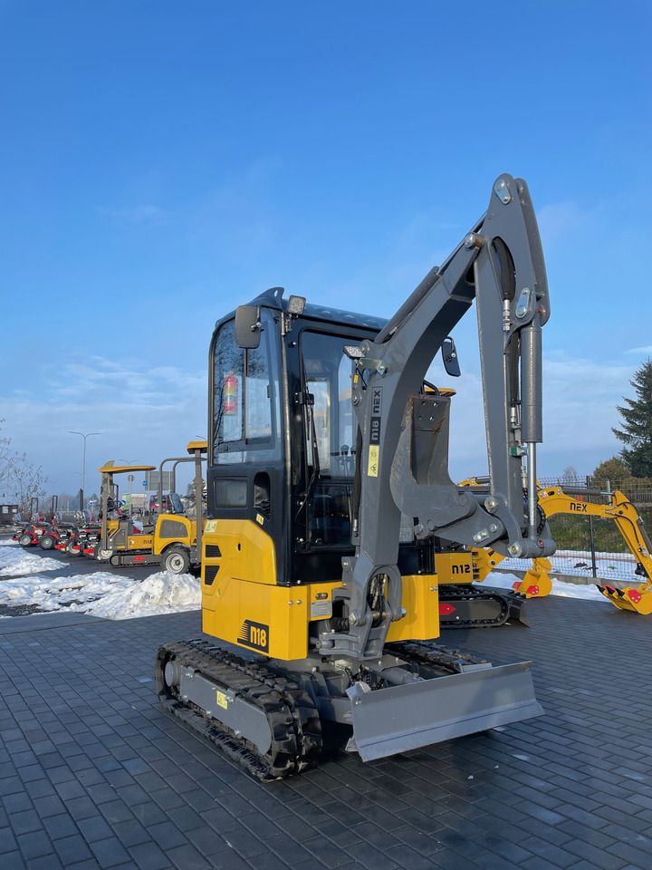2024 NEX N18 ZERO TAIL Mini Excavator