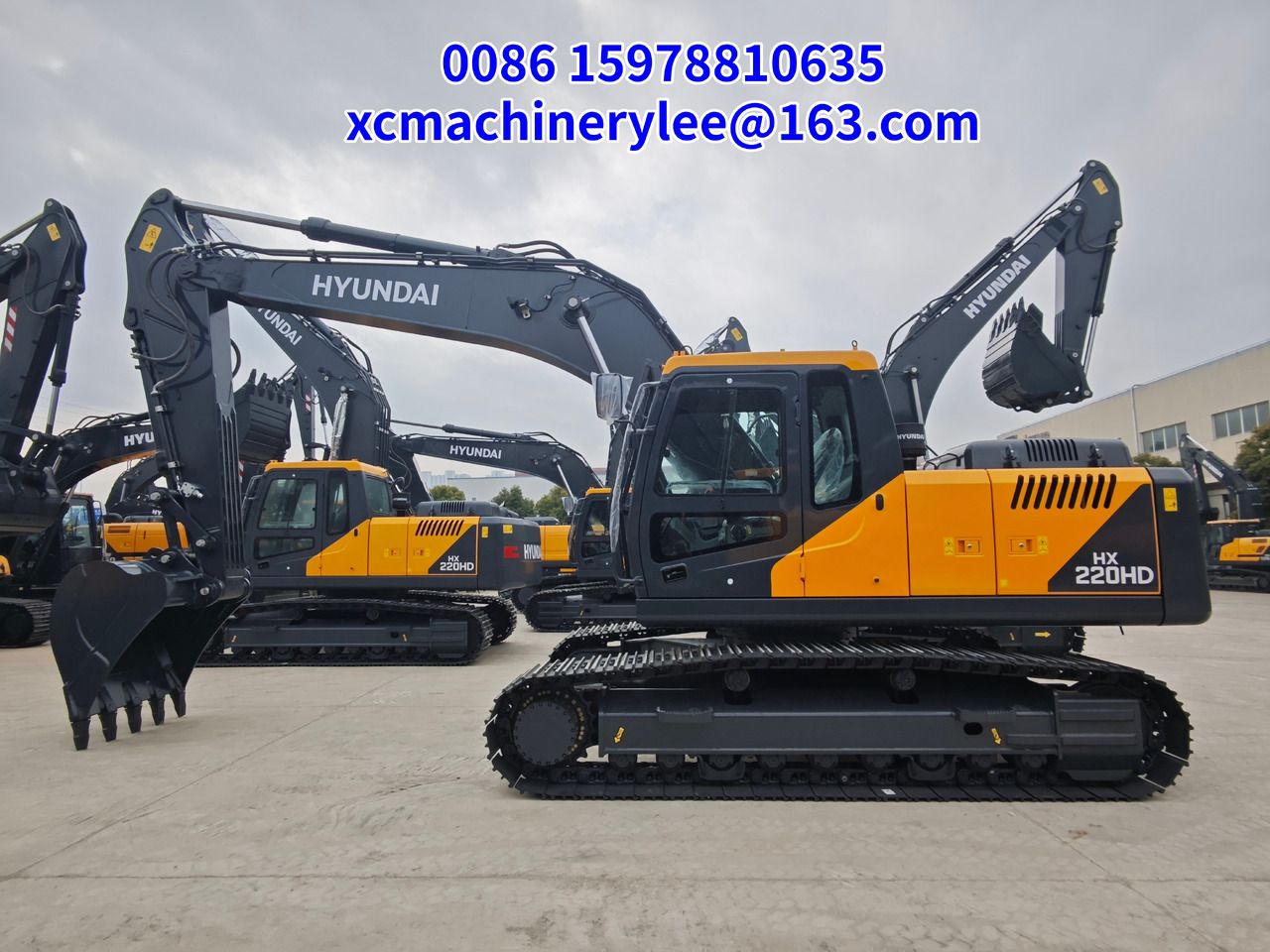 2025 Hyundai HX220HD Crawler Excavator