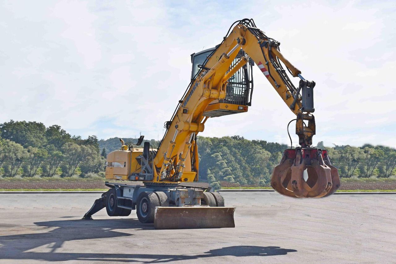 2008 Liebherr A316 Wheel Excavator