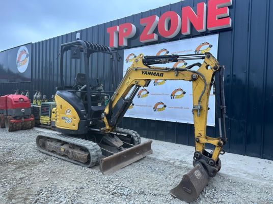 2018 Yanmar VIO26-6 Mini Excavator