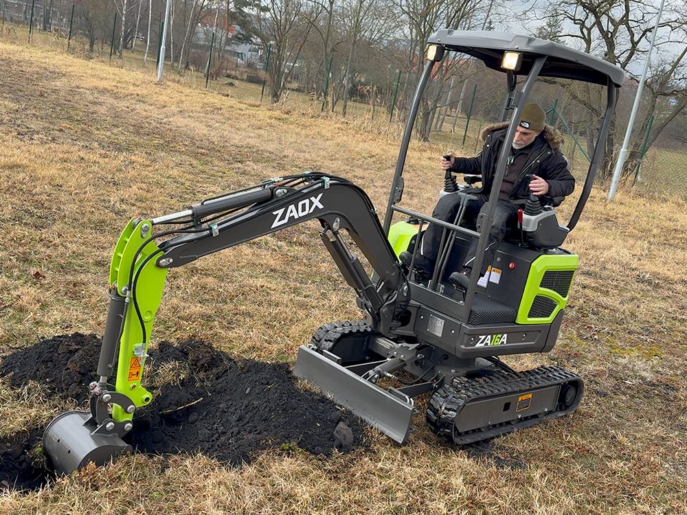 2025 Zaox ZA16A Mini Excavator