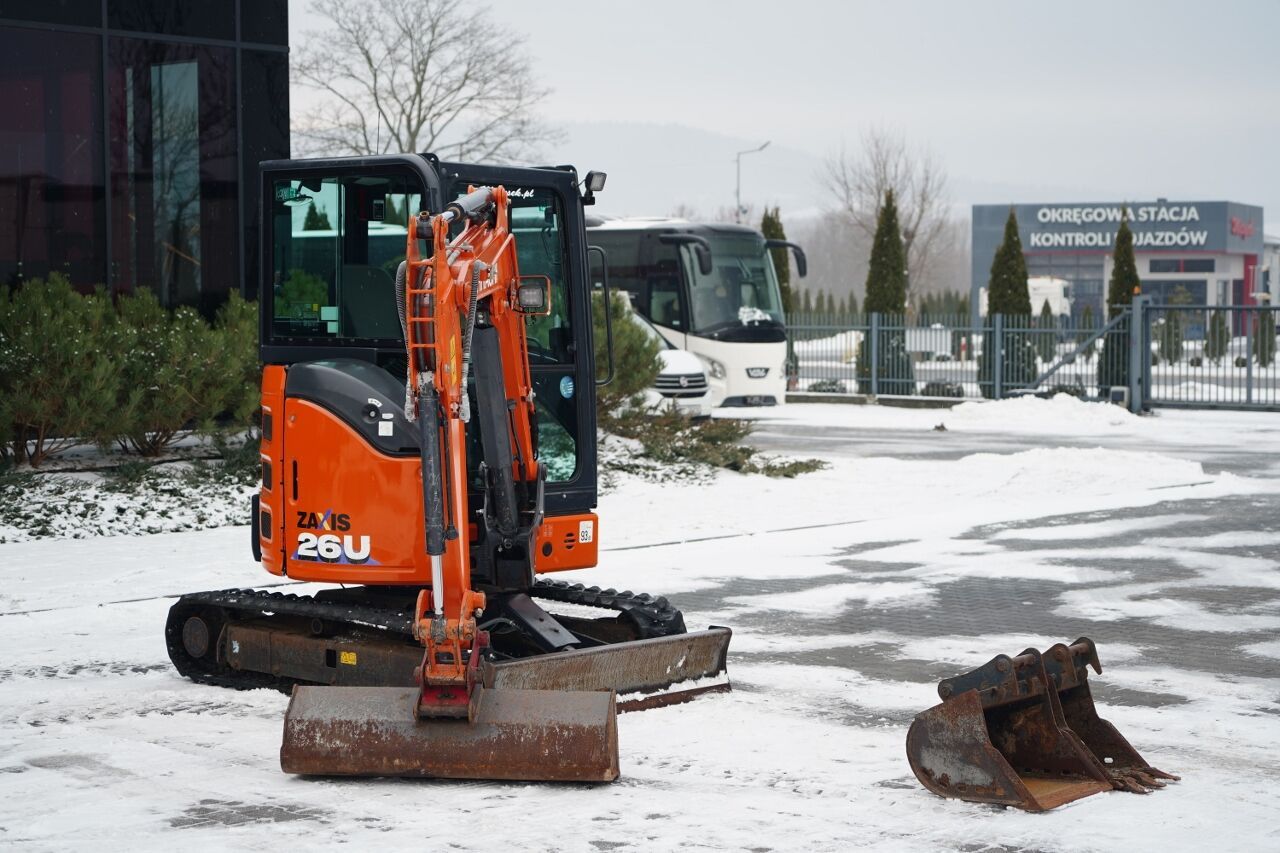 2022 Hitachi ZX26U-6 Mini Excavator