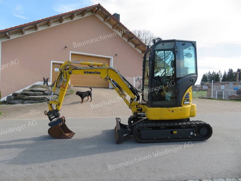 2023 Komatsu PC26 MR-5 Mini Excavator