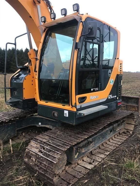 2015 Hyundai R125LCR-9A Crawler Excavator