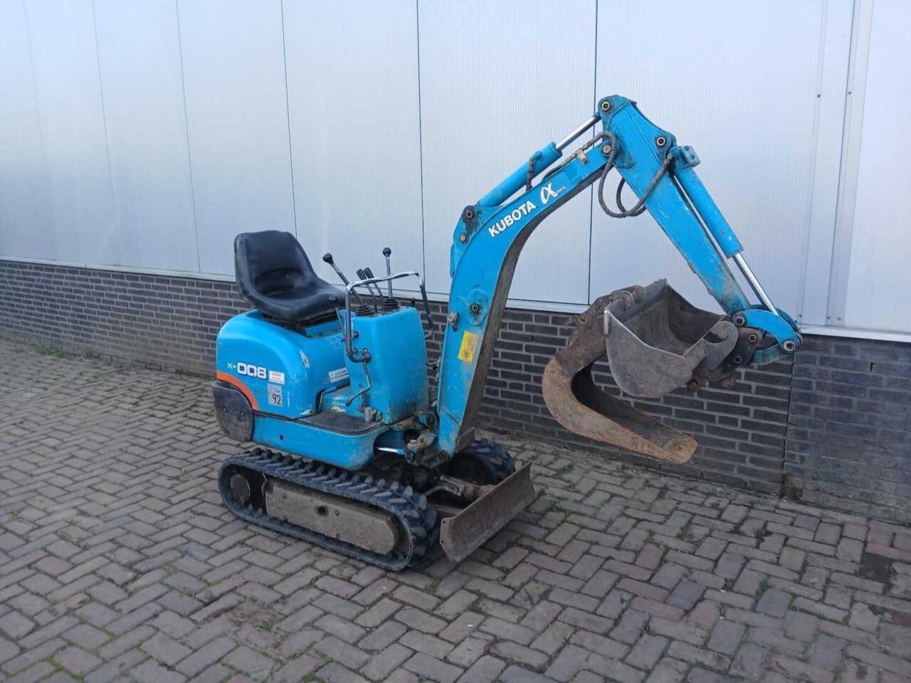 2001 Kubota K008 Mini Excavator